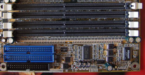 DFI AD76-RAID DIMMs 
