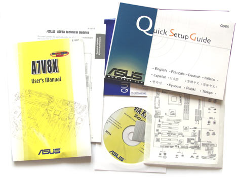  Asus A7V8X inbox 