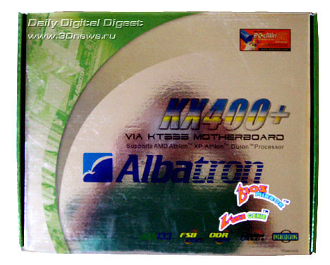  Albatron KX400+ Box 