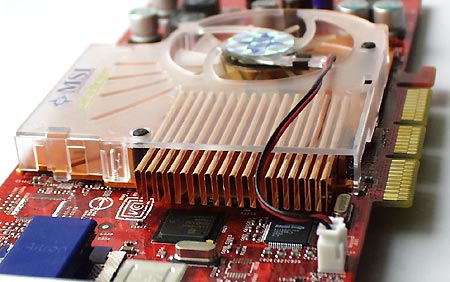 Кулер на MSI Ti4800SE