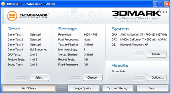  3DMark 2003 