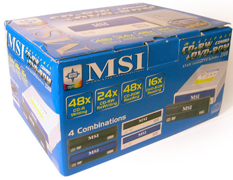  MSI COMBO Writer Box 