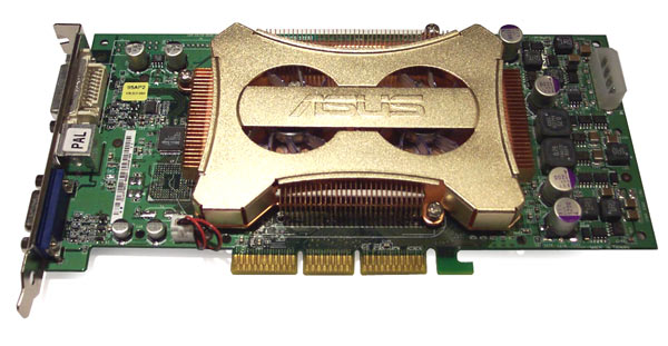  ASUS V9950 (NVIDIA GeForce FX 5900) Front 