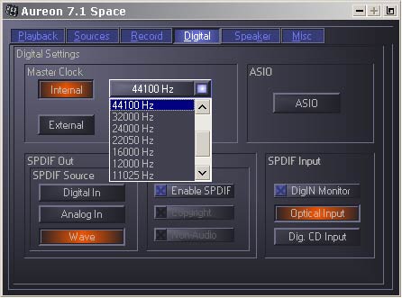 Terratec Aureon Space 7.1