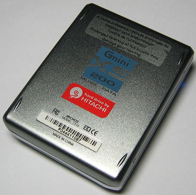  HDD MP3 плеер  Archos  Gmini XS 200 