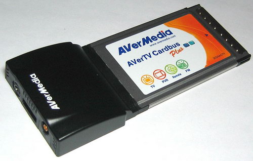  PCMCIA TV тюнер AverTV CardBus Plus 